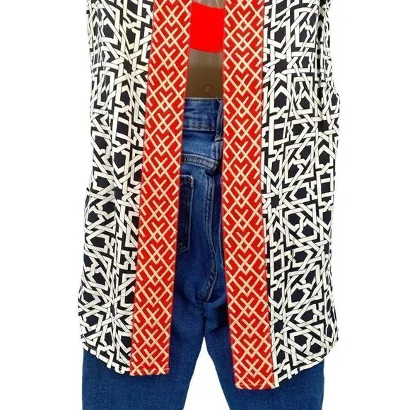 Anthropologie THML Celtic Print Cutout Back Tank Size S - Picture 7 of 11